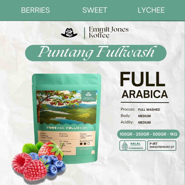 Puntang Fullwash Full Arabica Single Origin